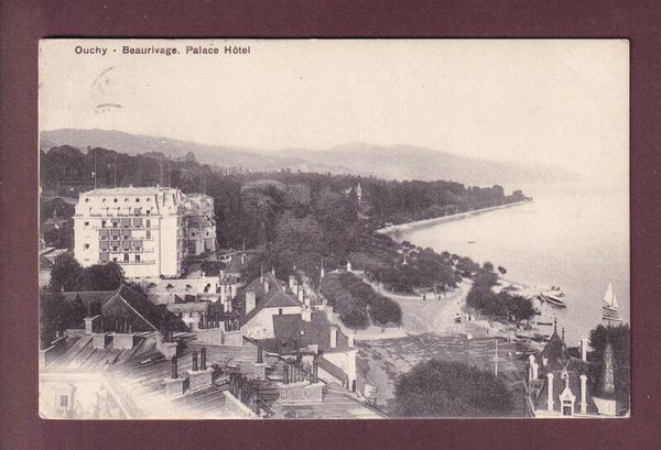 LAUSANNE - Ouchy - Beaurivage - Palace Hôtel - 1910