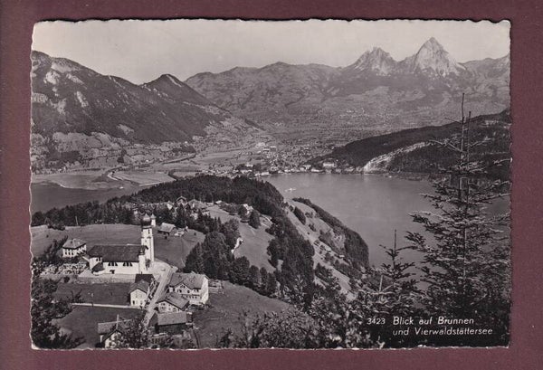 SEELISBERG - Blick auf BRUNNEN - 1951