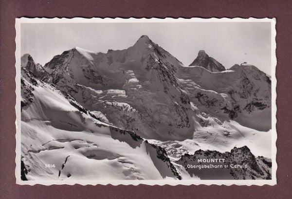 MOUNTET - Obergabelhorn - Cervin - Feldpost