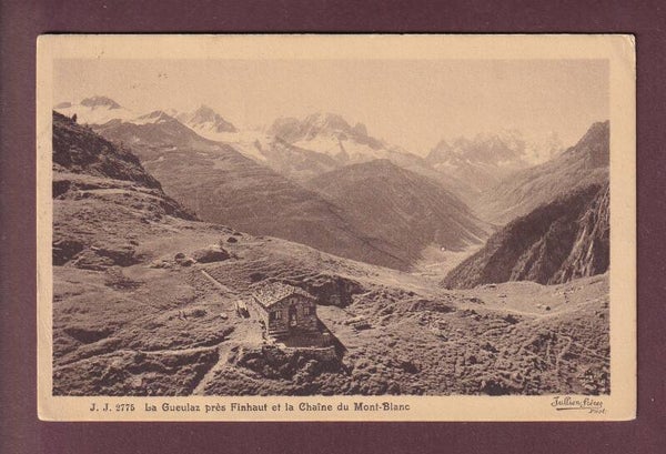 LA GUEULAZ près Finhaut - 1909