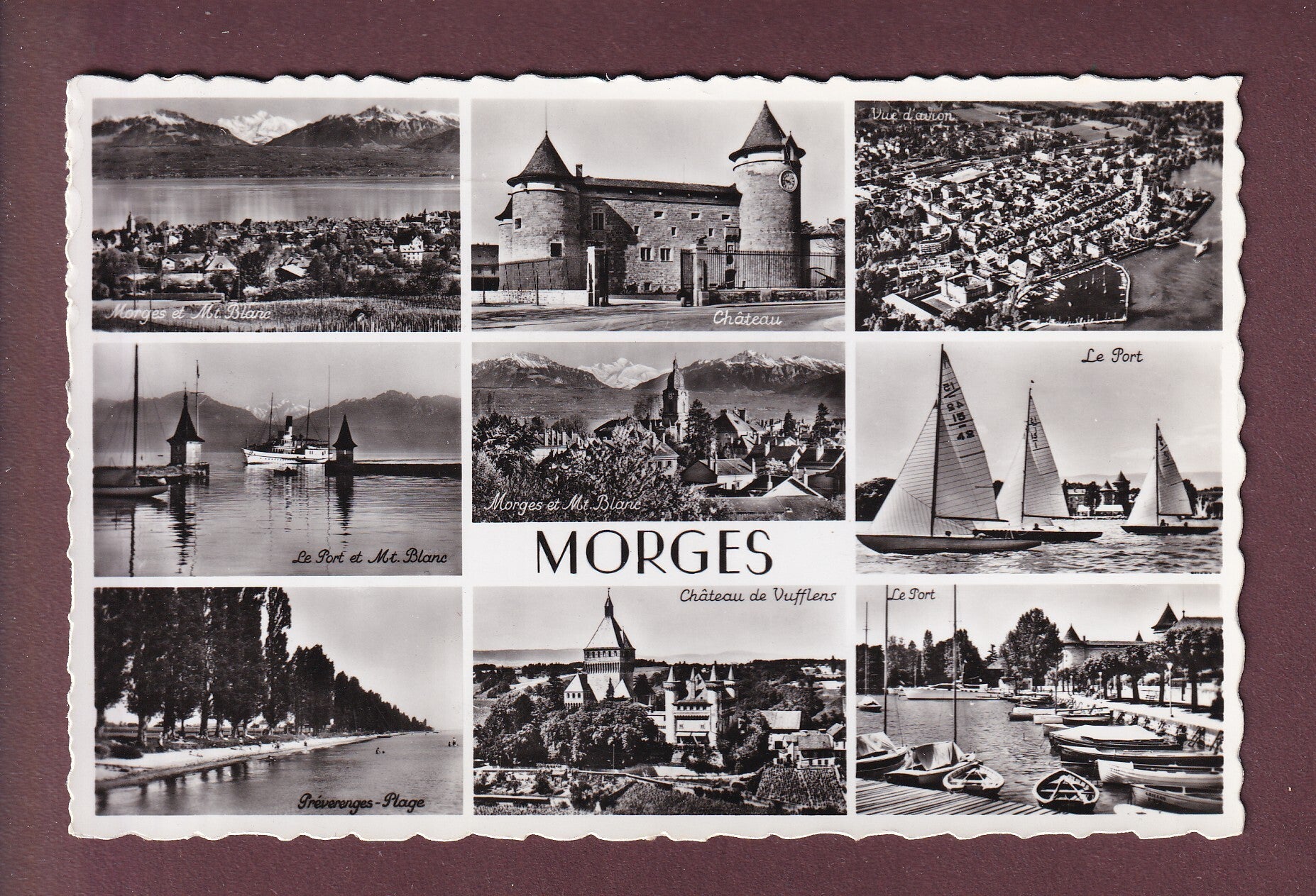 MORGES - 9 images - 1955