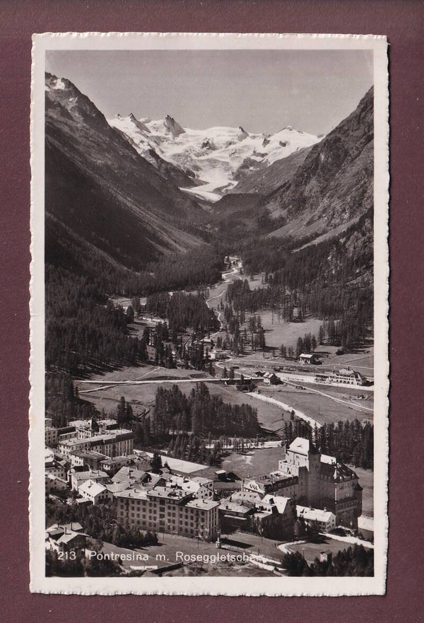 PONTRESINA - Roseggletscher - 1946