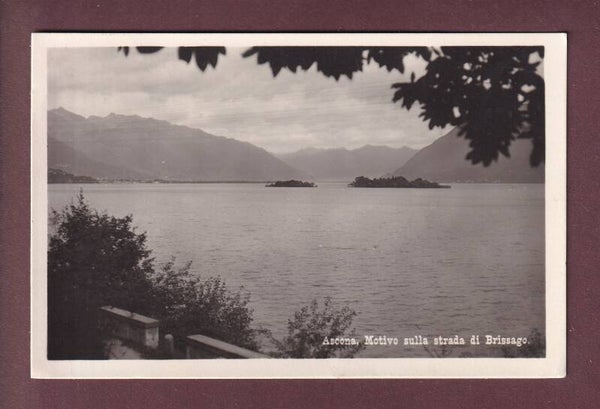 ASCONA - Motivo sulla strada di Brissago - 1927
