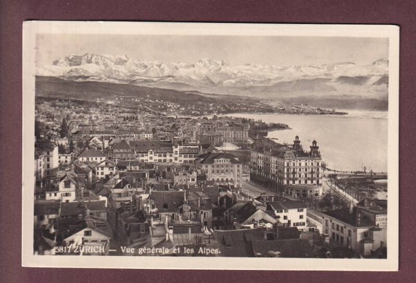 ZÜRICH - Teilansicht - 1928