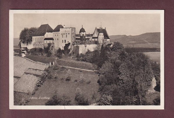 SCHLOSS LENZBURG - 1929 // kleiner Riss unten //