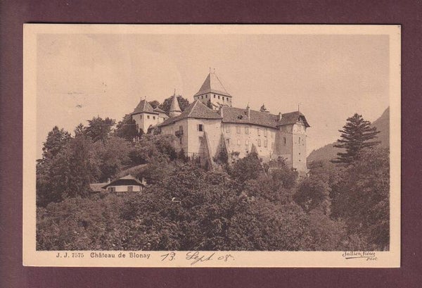 Château de BLONAY - 1908