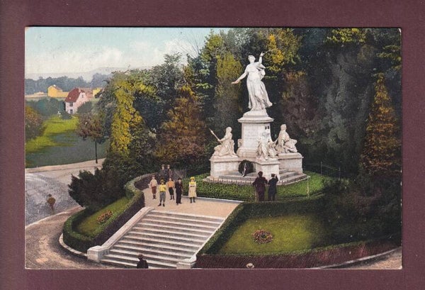 BASEL - St. Jakobsdenkmal - 1908 // leichter Eckbug //