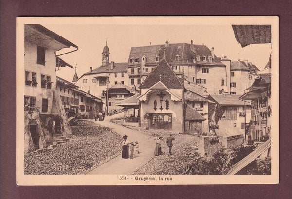 GRUYERES - La Rue