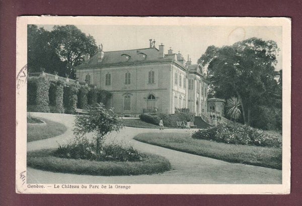 GENEVE - Château du Parc de la Grange - 1932