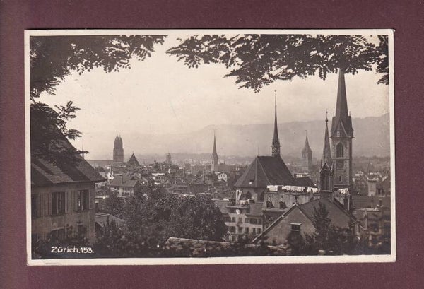 ZÜRICH - Teilansicht - 1925
