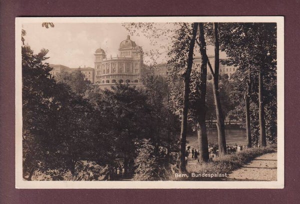BERN - Bundespalast - Leute - 1927