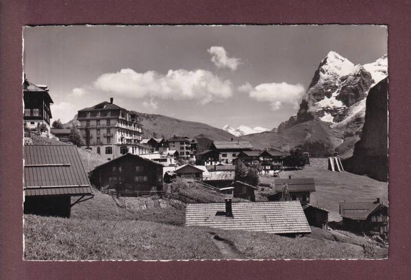 MÜRREN - Teilansicht - Eiger - 1959