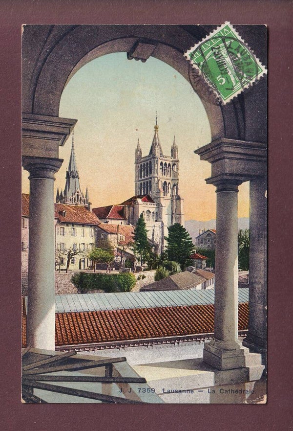 LAUSANNE - Cathédrale - 1909