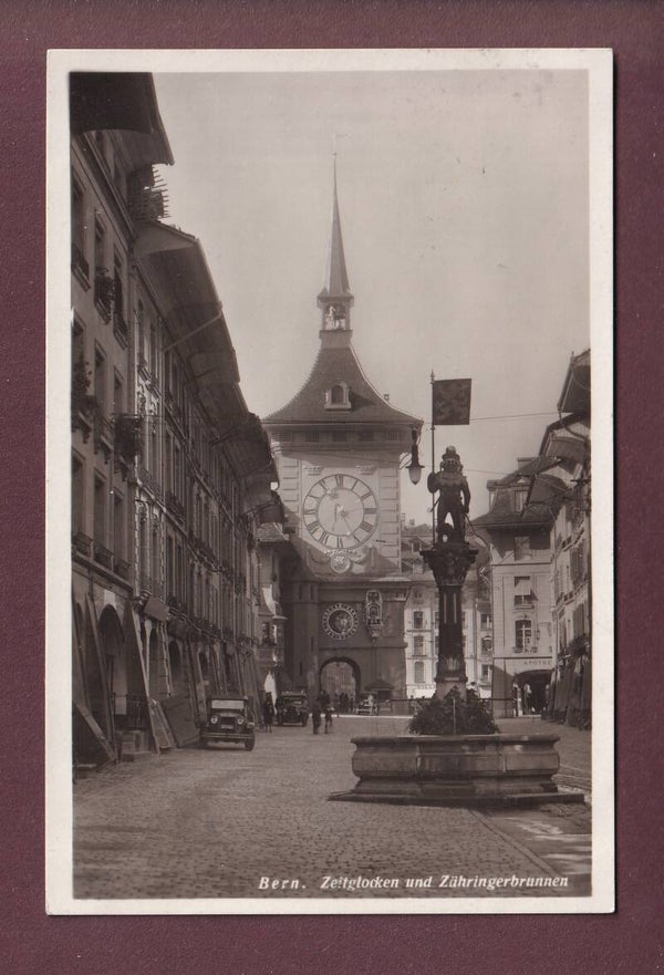 BERN - Zeitglockenturm - Auto - 1932