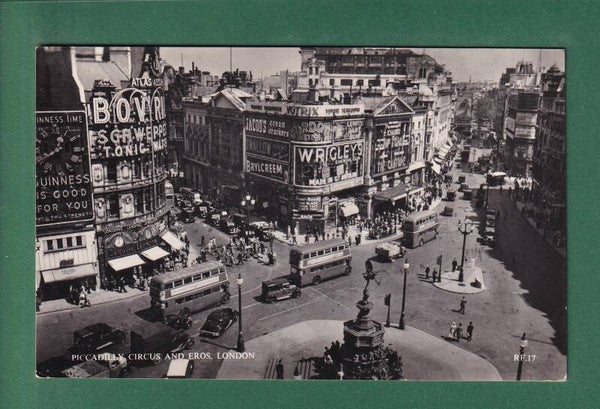 LONDON - Piccadilly Circus - Eros - 1946