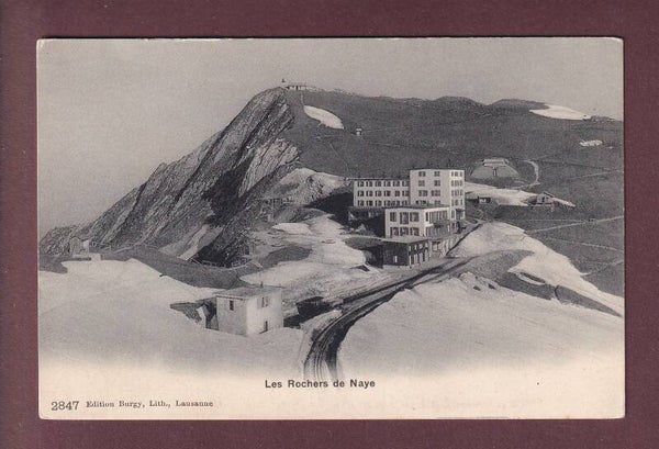 ROCHERS DE NAYE - Gare et Hôtel