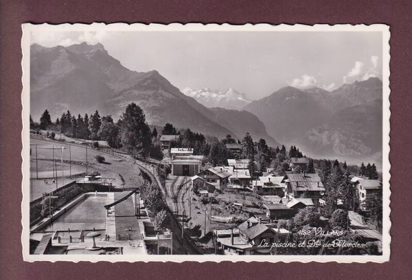 VILLARS - La piscine - Chemin de fer