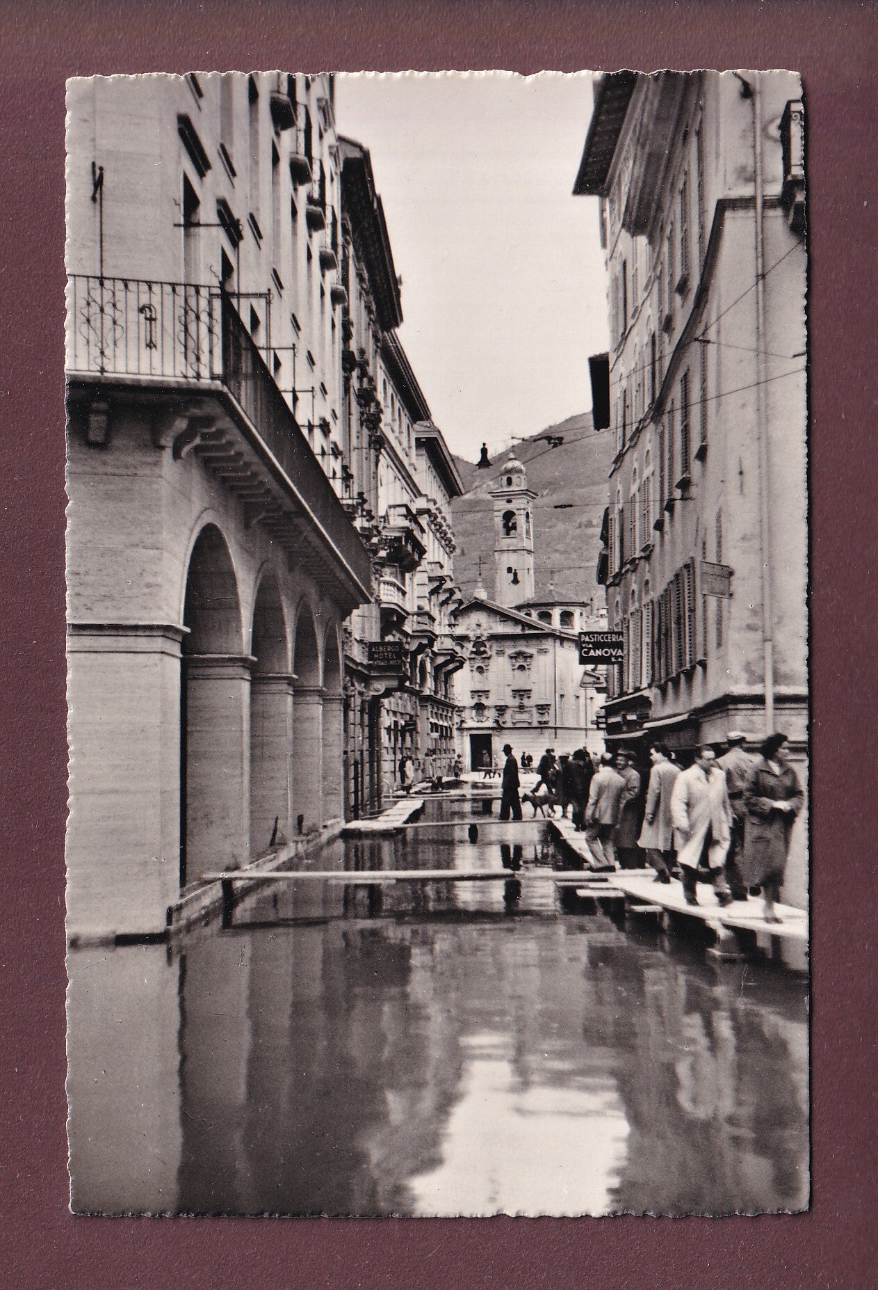LUGANO - Ricordo dell'Inondazione 1951