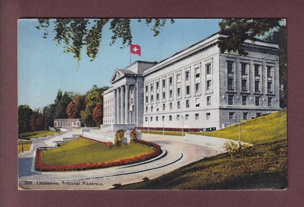 LAUSANNE - Tribunal Fédéral - 1934