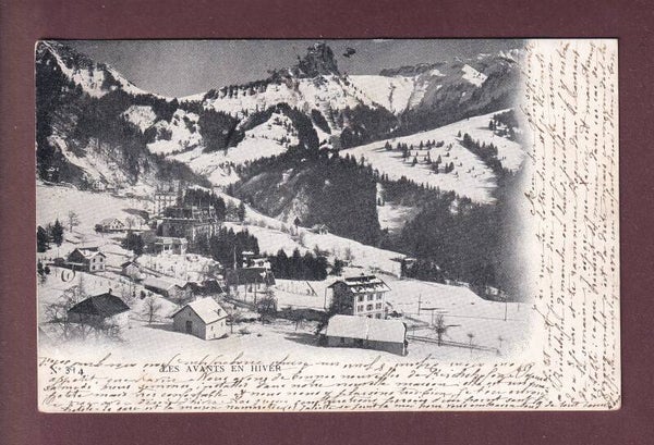 LES AVANTS en hiver - 1904