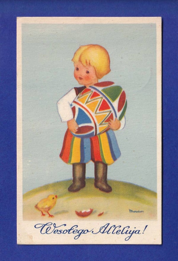 ENFANT - Avec œuf multicolore