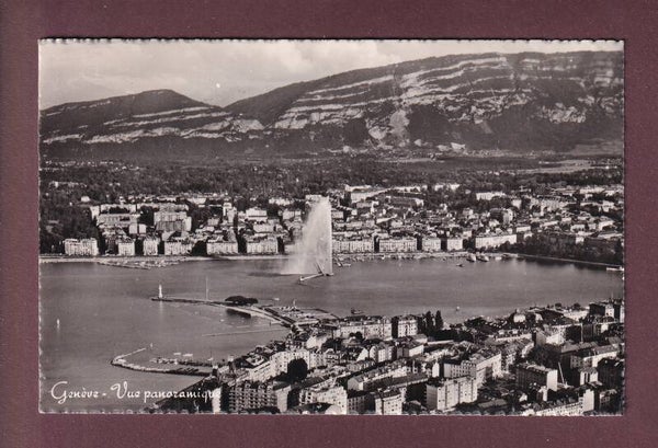 GENEVE - La Rade - 1956