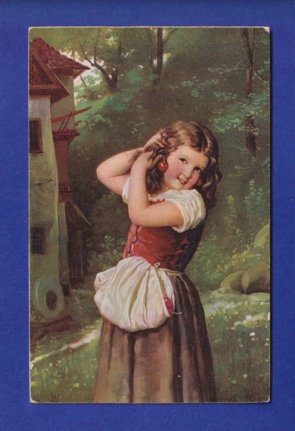 ENFANT - Jeune fille aux cerises