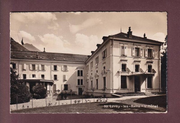 LAVEY-LES-BAINS - L'Hôtel - 1944
