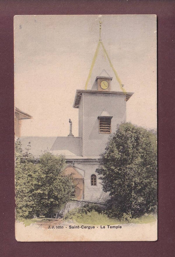 SAINT-CERGUE - Le Temple