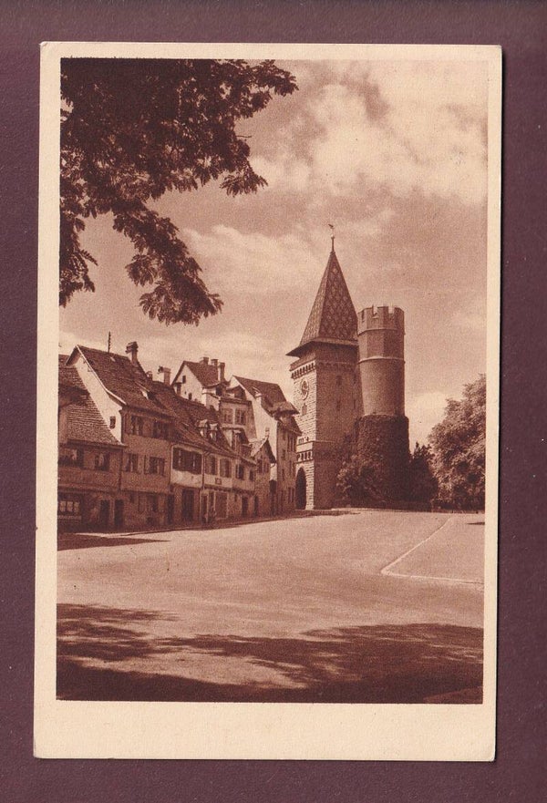 BASEL - Alte Ecke am Spalentor - 1928