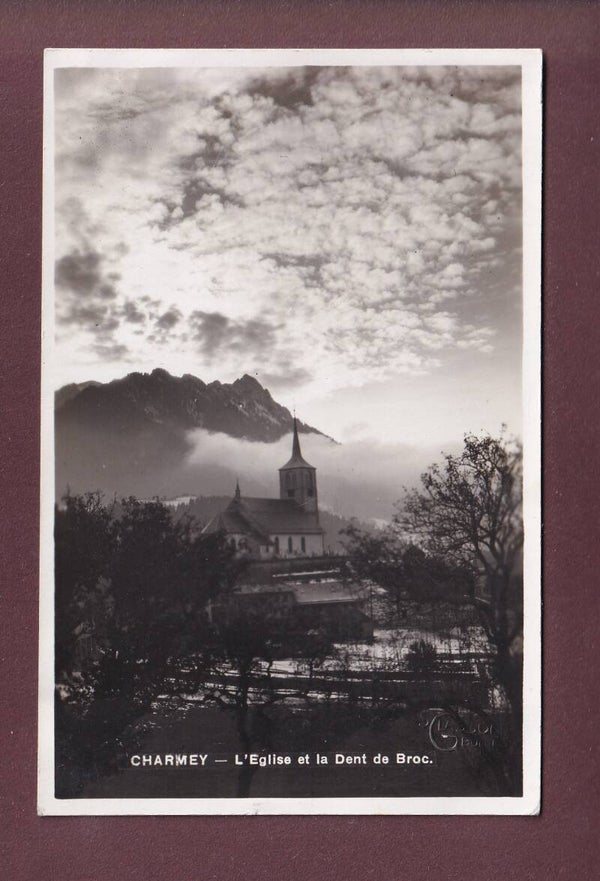 CHARMEY - Eglise - Dent de Broc - 1940