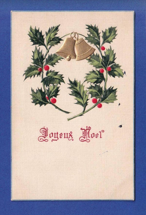 NOËL - Cloches - Houx
