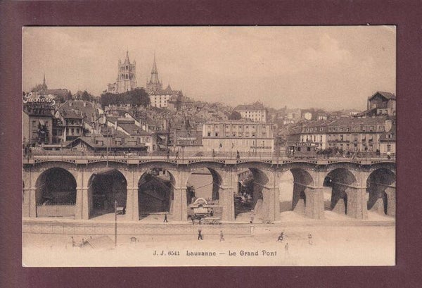 LAUSANNE - Grand Pont - Tram