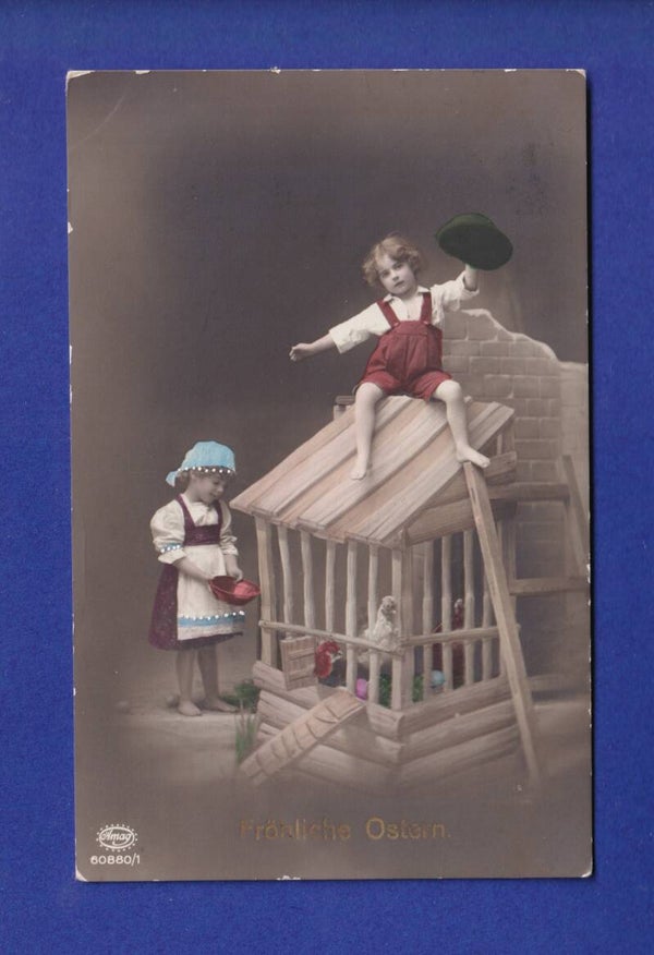 ENFANT - Poulailler - Ostern