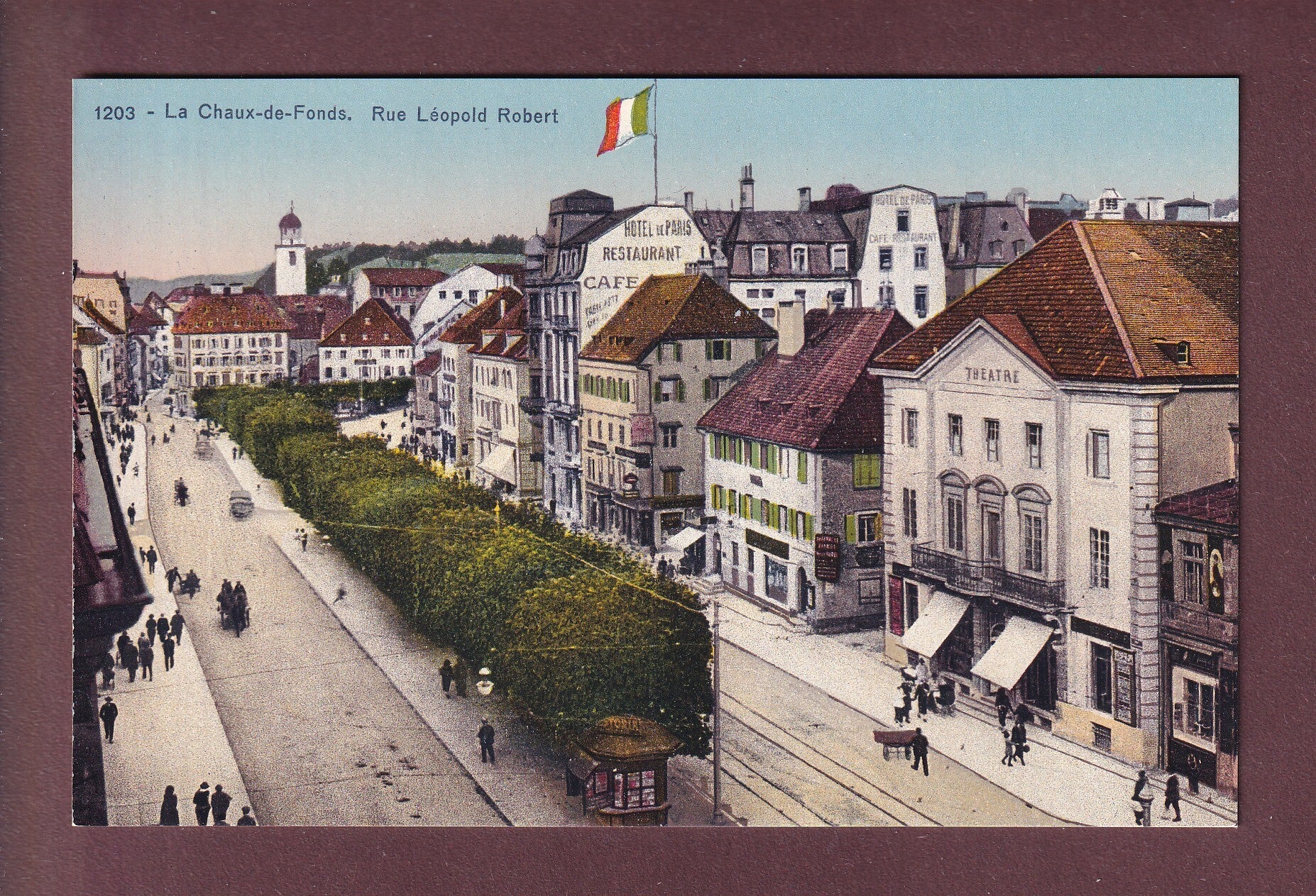 LA CHAUX-DE-FONDS - Théâtre - Hôtel de Paris