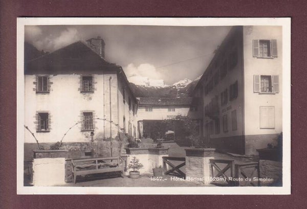 Route du Simplon - Hôtel BERISAL