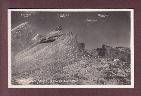 GEMMI-PASS - Hôtel Wildstrubel