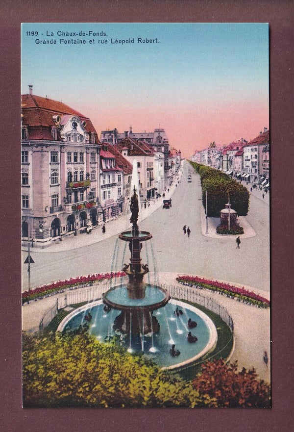 LA CHAUX-DE-FONDS - La Fontaine