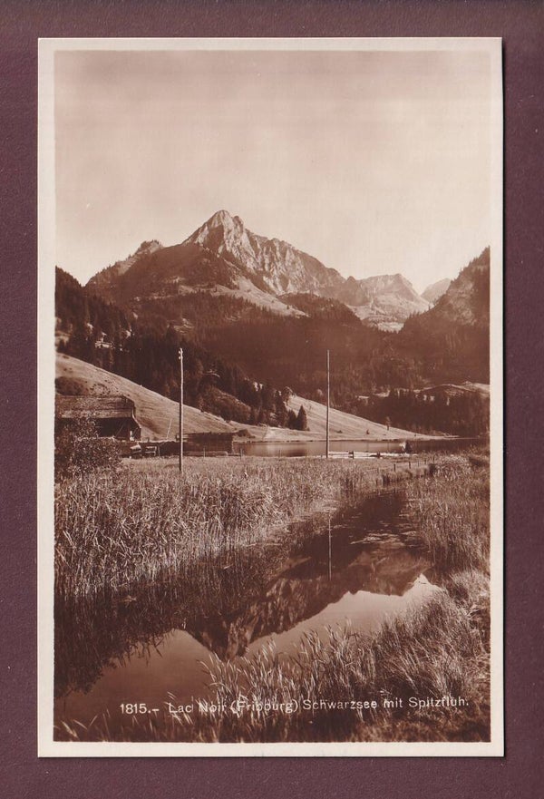 LAC NOIR / SCHWARZSEE - Spitzfluh