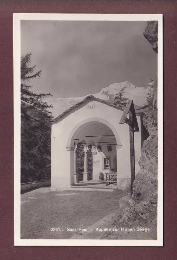 SAAS-FEE - Kapelle zur Hohen Stiege