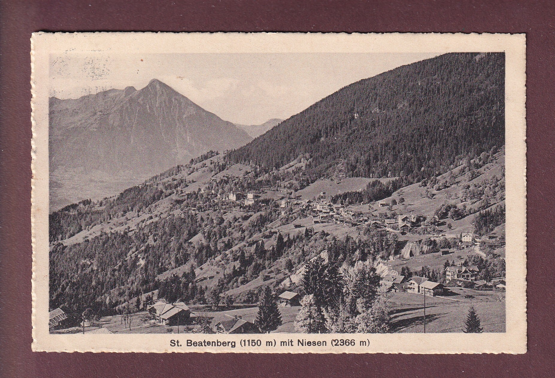 ST. BEATENBERG - Niesen - 1919