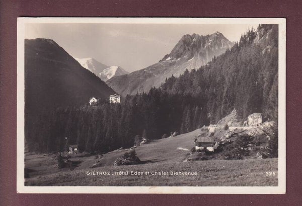GIETROZ - Hôtel EDEN et Chalet Bienvenue