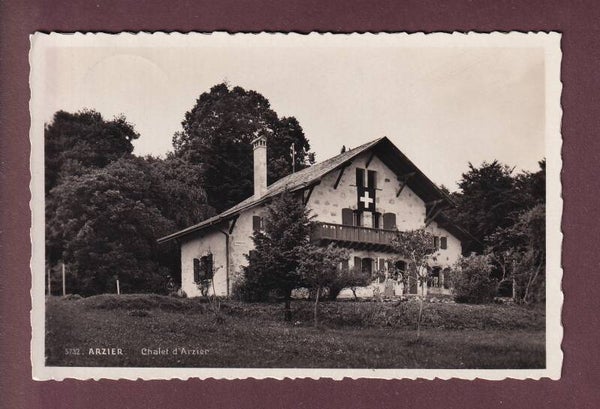 ARZIER - Chalet - 1937