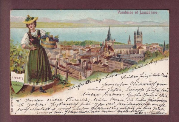 LAUSANNE et VAUDOISE - 1899