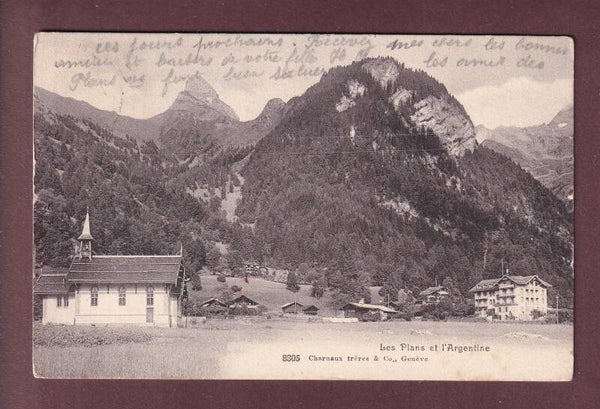 LES PLANS et l'Argentine - 1913 Charnaux Frères