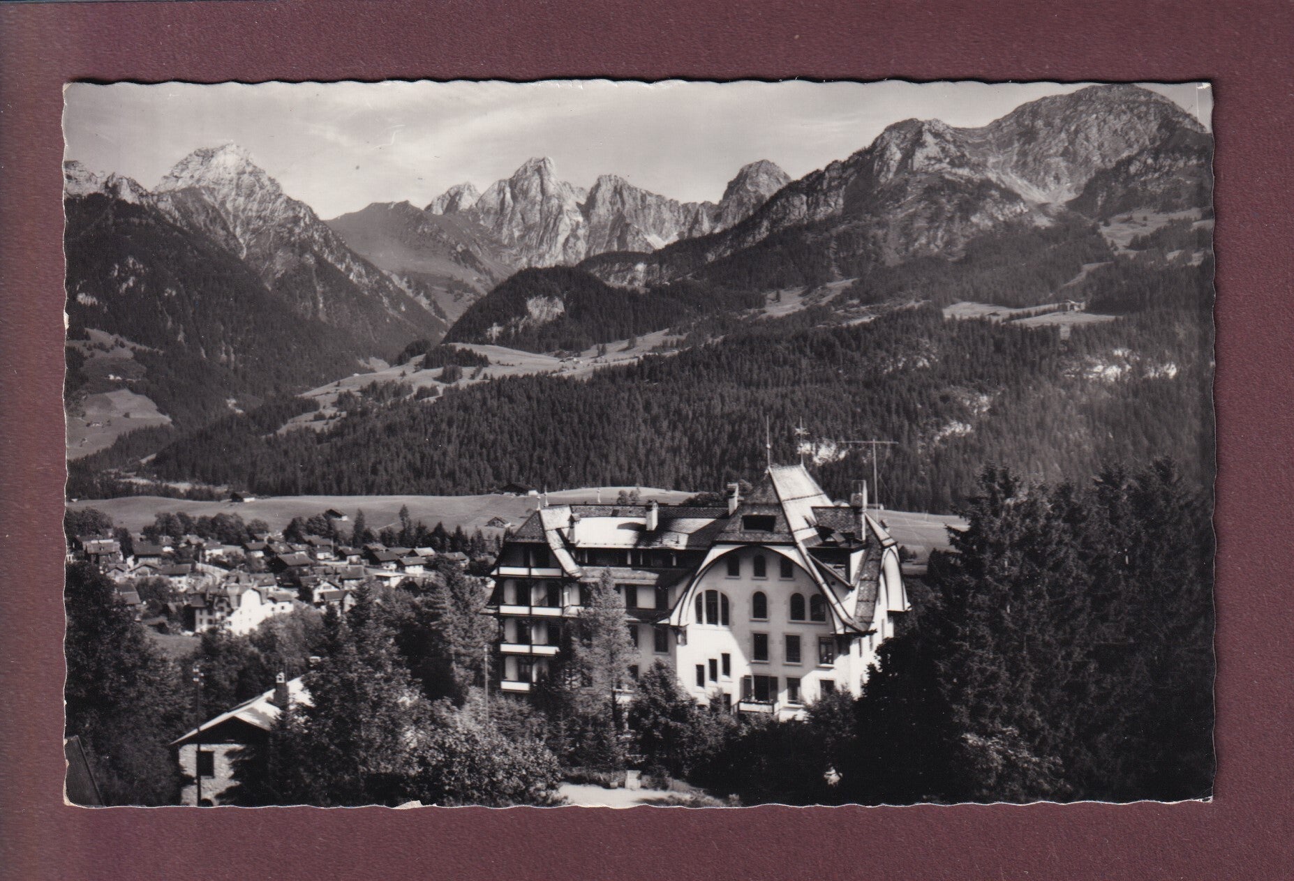 CHÂTEAU D'OEX - La Soldanelle - 1961