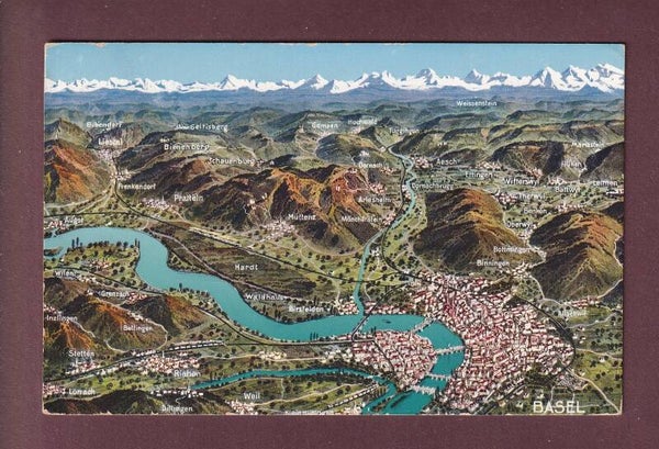 BASEL und Umgebung - 1936