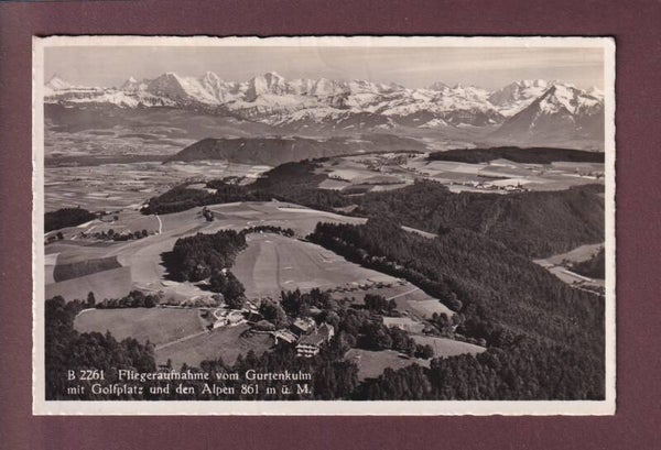 GURTEN KULM - Fliegeraufnahme - 1946