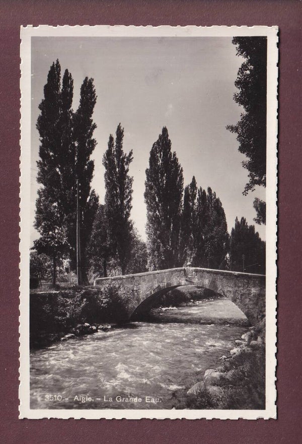 AIGLE - La Grande Eau - 1938