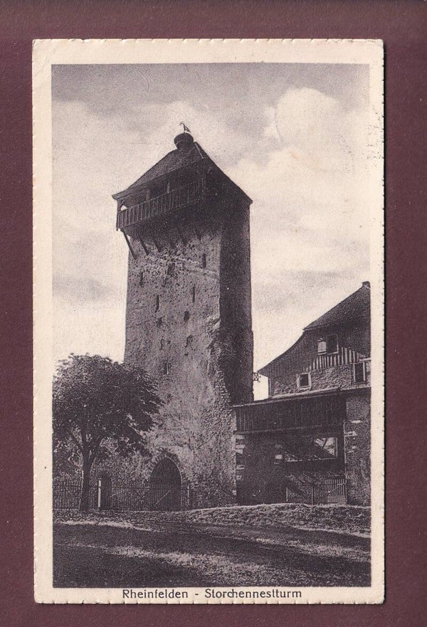 RHEINFELDEN - Storchennestturm - 1920 // leichter Eckbug //